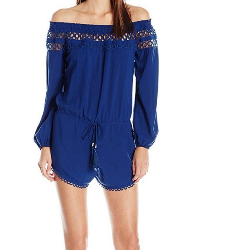 Navy romper